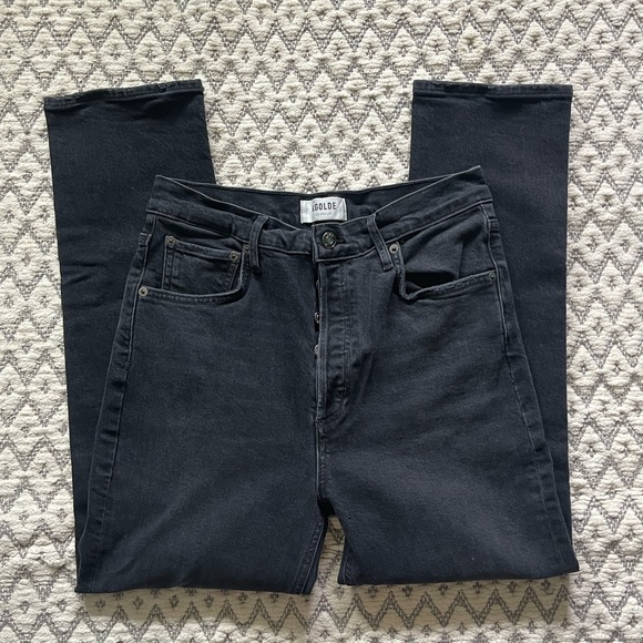 Agolde Riley Straight Jeans - Picture 2 of 6